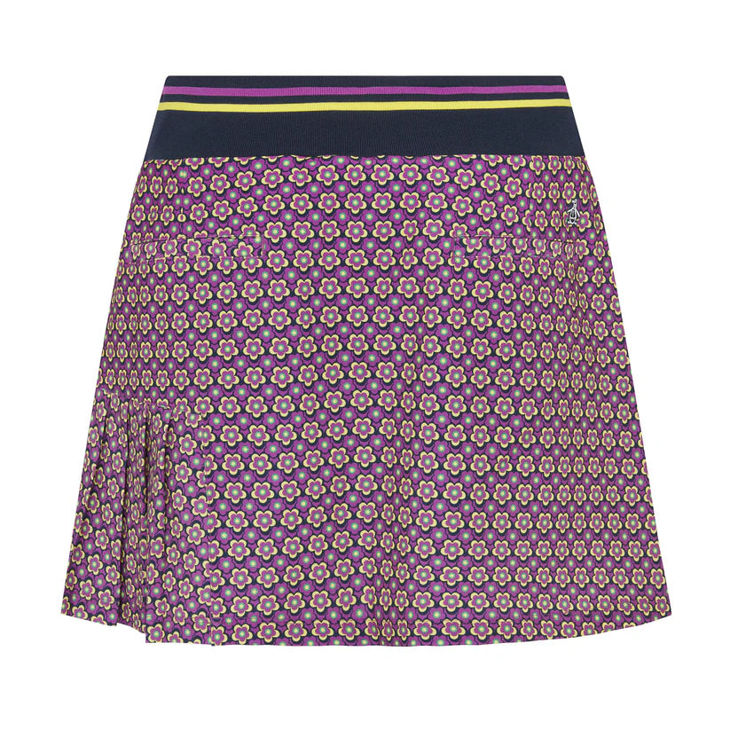 Penguin Eng Place Pleated Printed Golf Skort ***PRE-ORDER NOW*** PENGUIN LADIES SKORTS Penguin