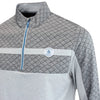 Penguin 1/4 Zip Mixed Media Heritage Golf Mid Layer ***PRE-ORDER NOW*** PENGUIN MID LAYERS Penguin
