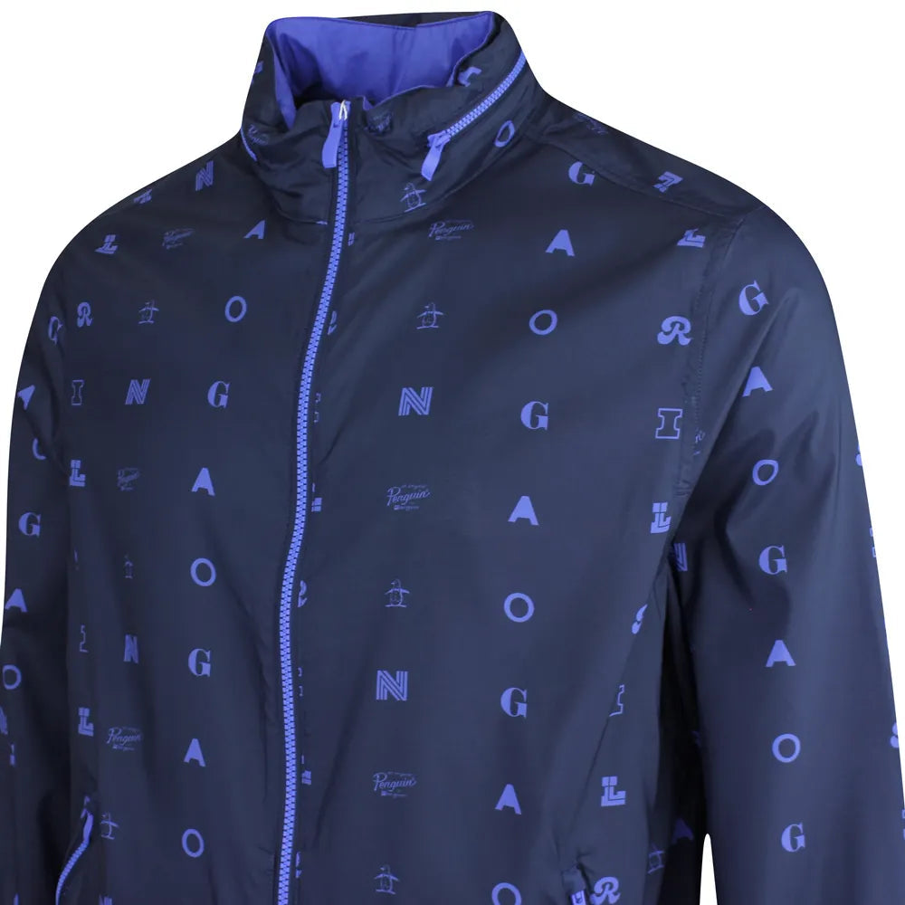 Penguin Printed Hooded Golf Wind Jacket ***PRE-ORDER NOW*** PENGUIN JACKETS Penguin