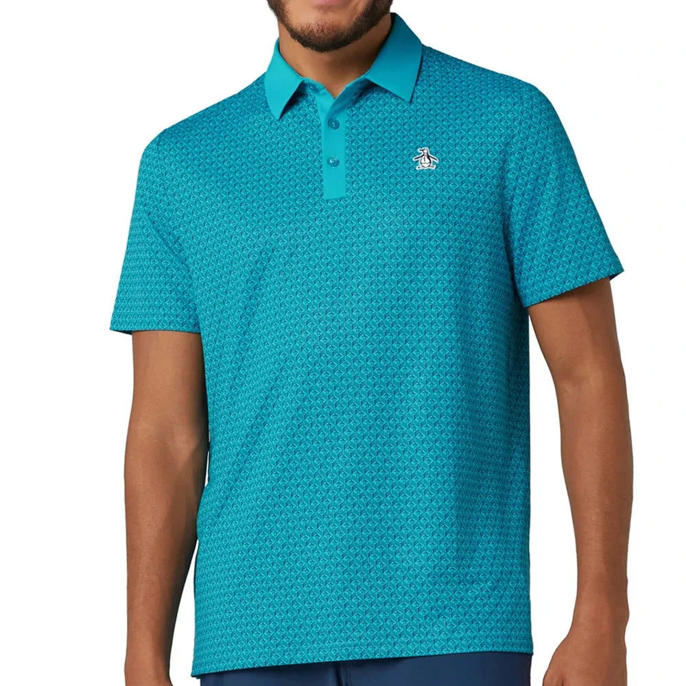 Penguin Pete's Tee Time Golf Polo Shirt PENGUIN POLO SHIRTS Penguin