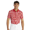 Calvin Klein Leaf Print Golf Polo Shirt CK MENS POLOS Calvin Klein