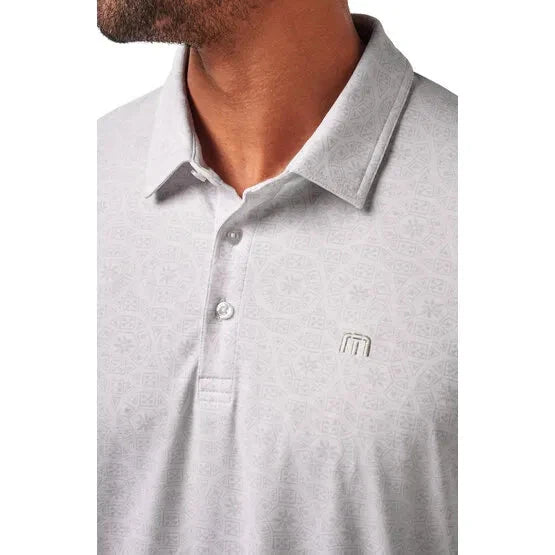 TravisMathews Free Passage Golf Polo Shirt TRAVISMATHEW POLO SHIRT Travismathews