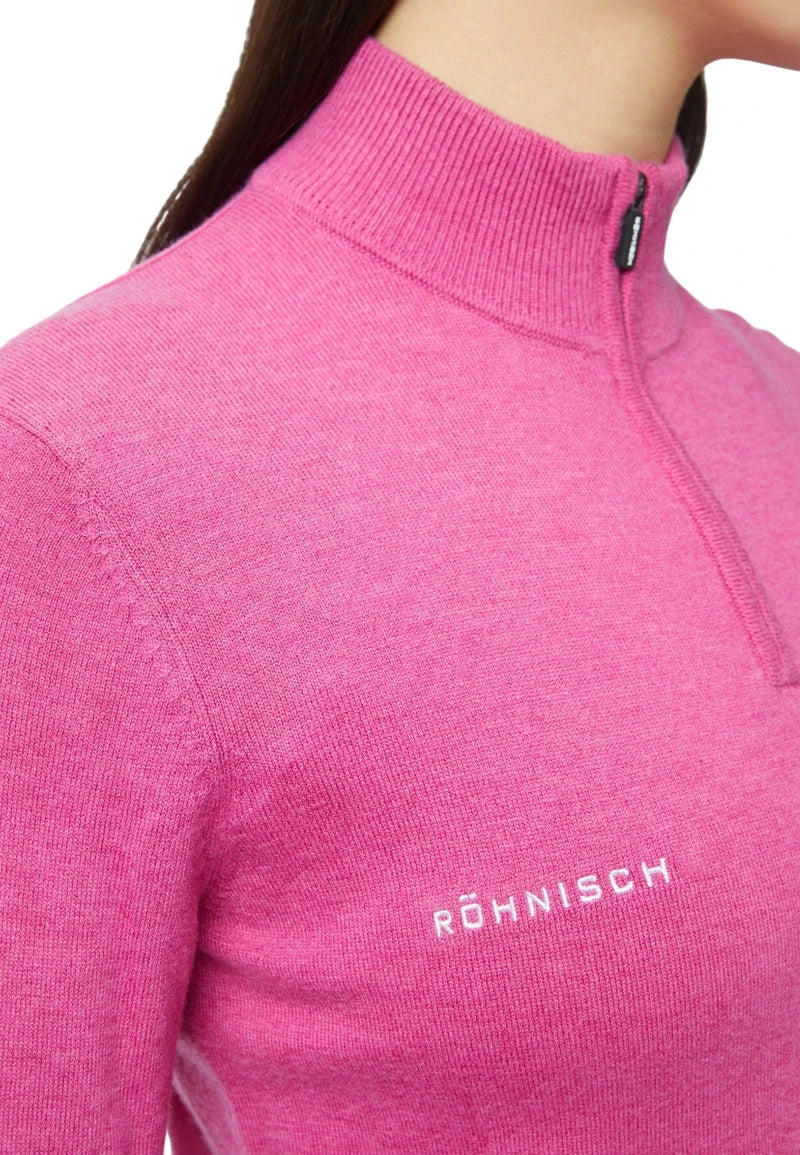 Rohnisch Kora Knitted 1/2 Zip Golf Sweater ROHNISCH LADIES SWEATERS Rohnisch