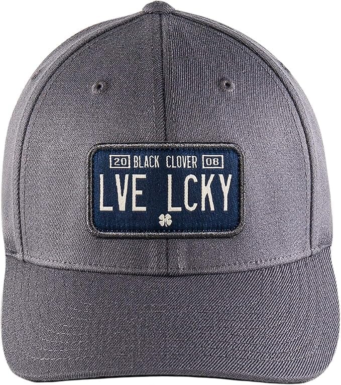 Black Clover Life Motto Golf Cap BLACK CLOVER MENS HEADWEAR Black Clover