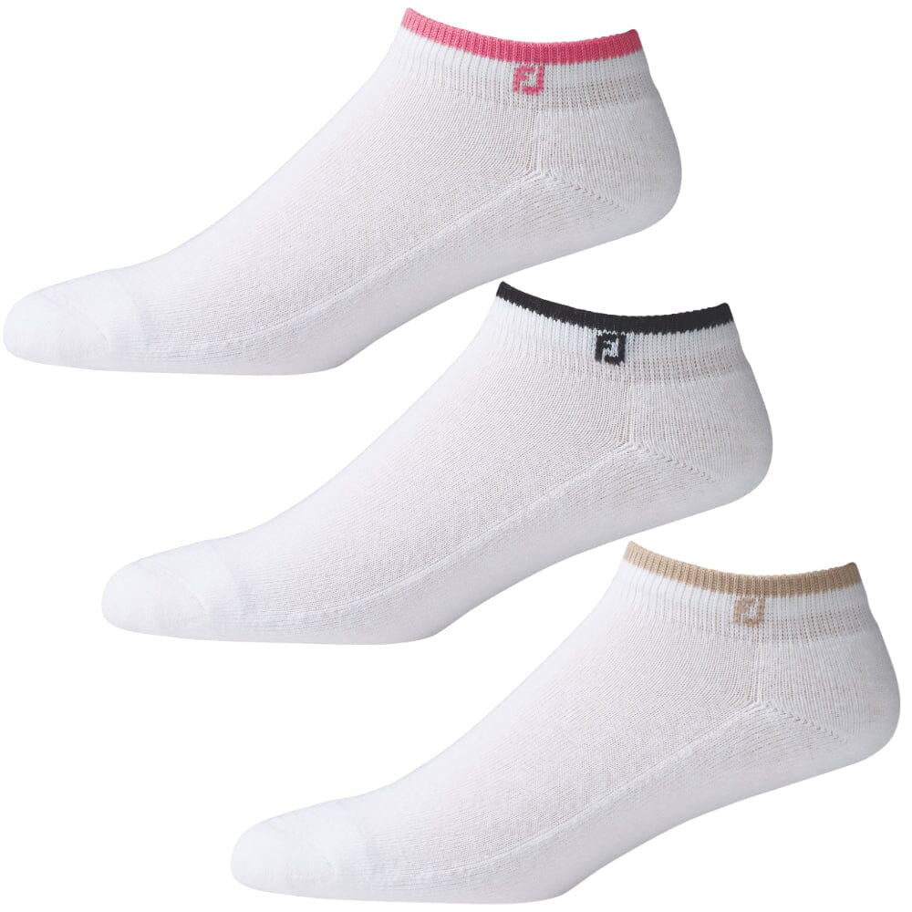 FootJoy ComfortSof Ladies Sportlet Socks 3 Pack FOOTJOY LADIES SOCKS Footjoy