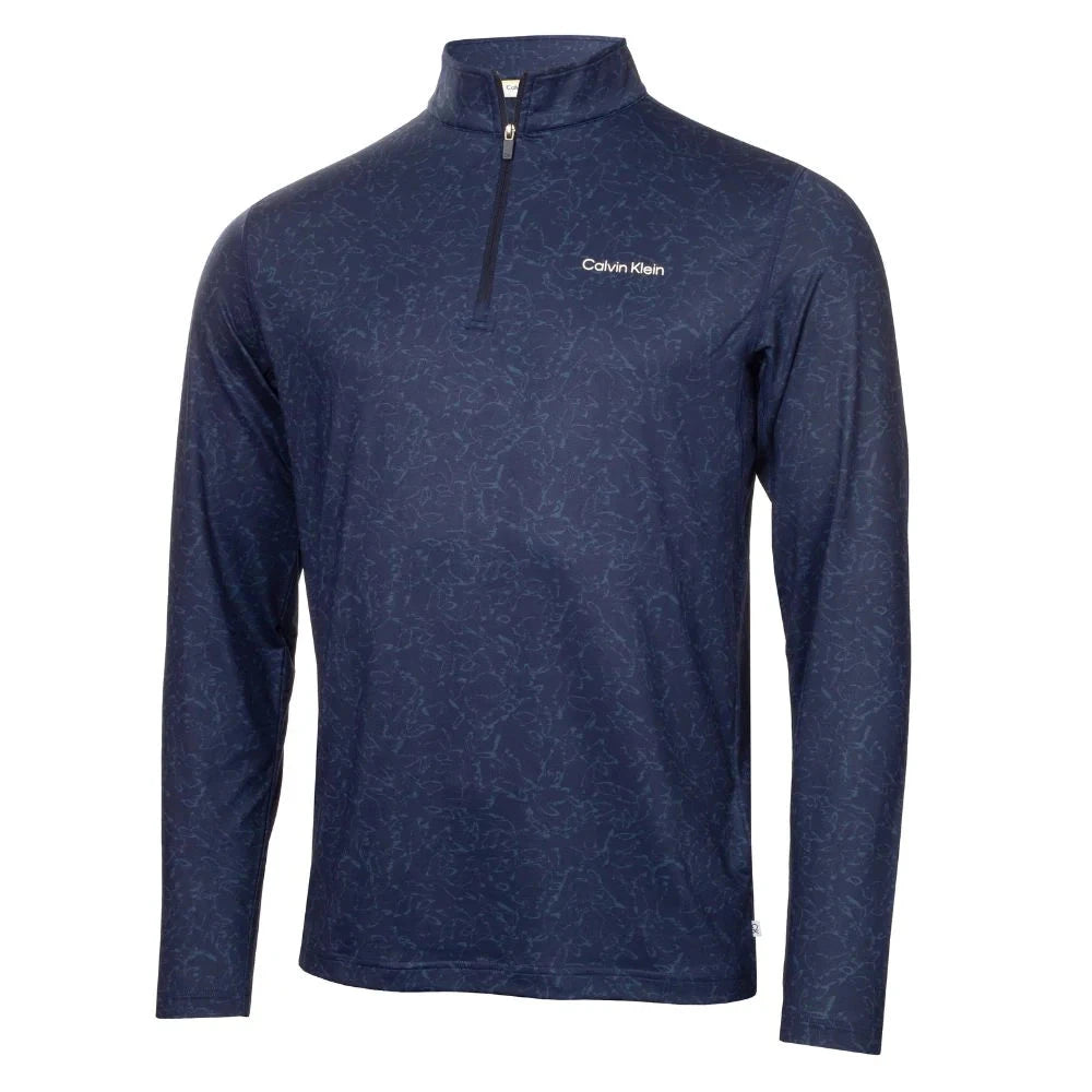Calvin Klein Newport Printed Golf Mid Layer CK MENS MID LAYERS Calvin Klein