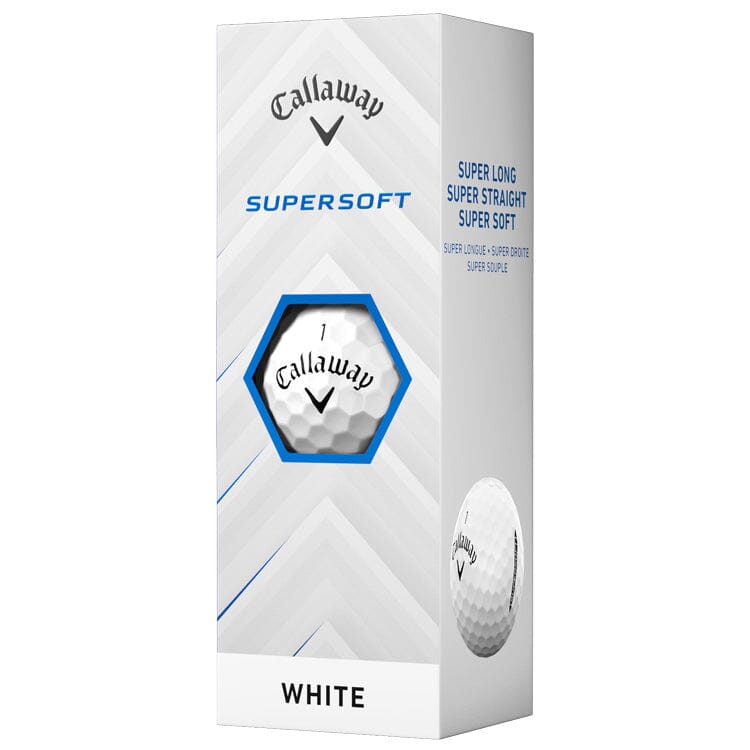 Callaway 2025 Supersoft White Golf Balls 12Pk CALLAWAY BALLS Callaway