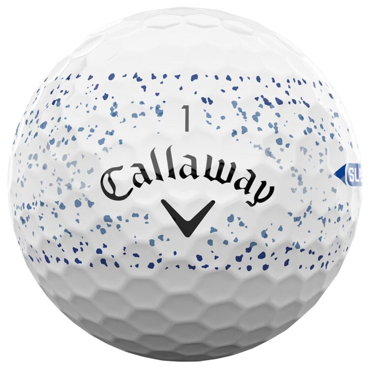 Callaway Supersoft Blue Splatter Golf Balls 12Pk CALLAWAY BALLS Callaway