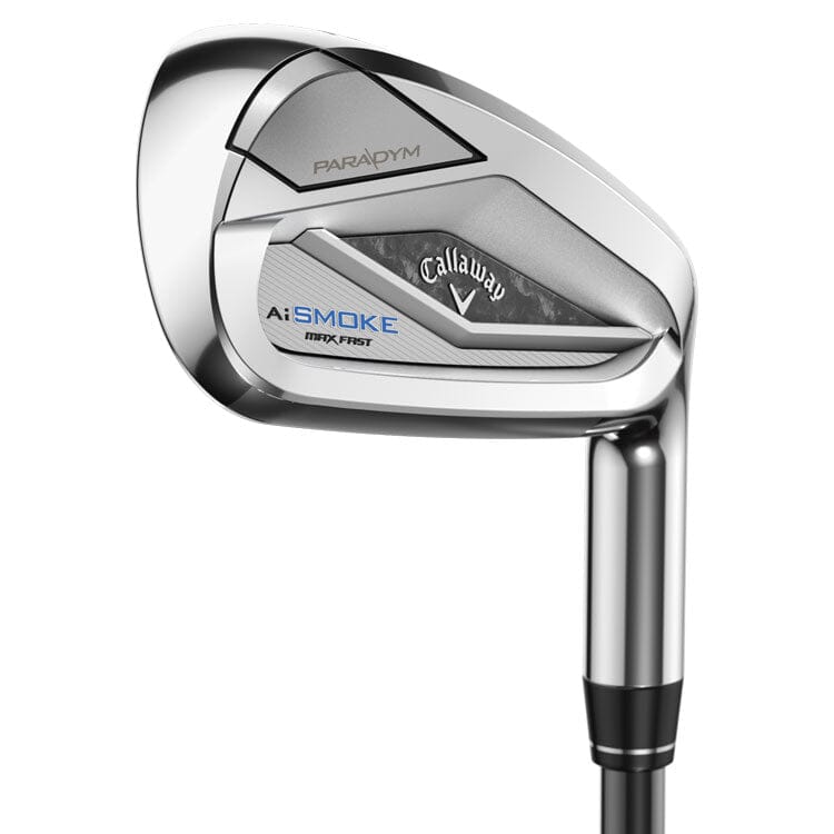 Callaway Paradym Ai Smoke MAX Fast Irons Graphite RH CALLAWAY AI SMOKE IRON SETS Callaway