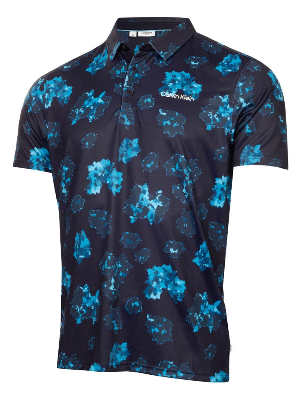 Calvin Klein Cyber Floral Print Golf Polo Shirt CK MENS POLOS Calvin Klein
