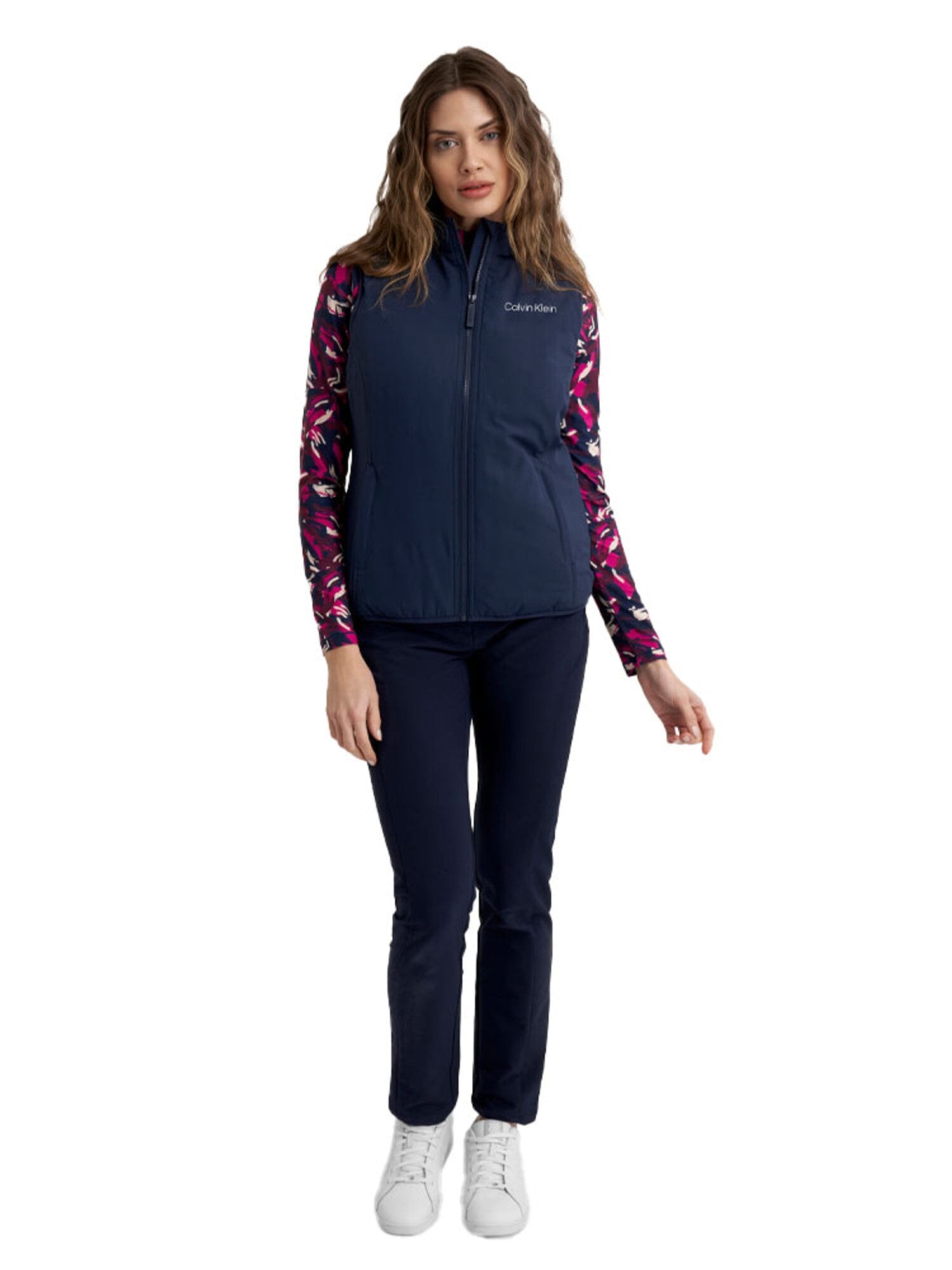 Calvin Klein Faye Full Zip Golf Gilet CALVIN KLEIN GILETS Calvin Klein