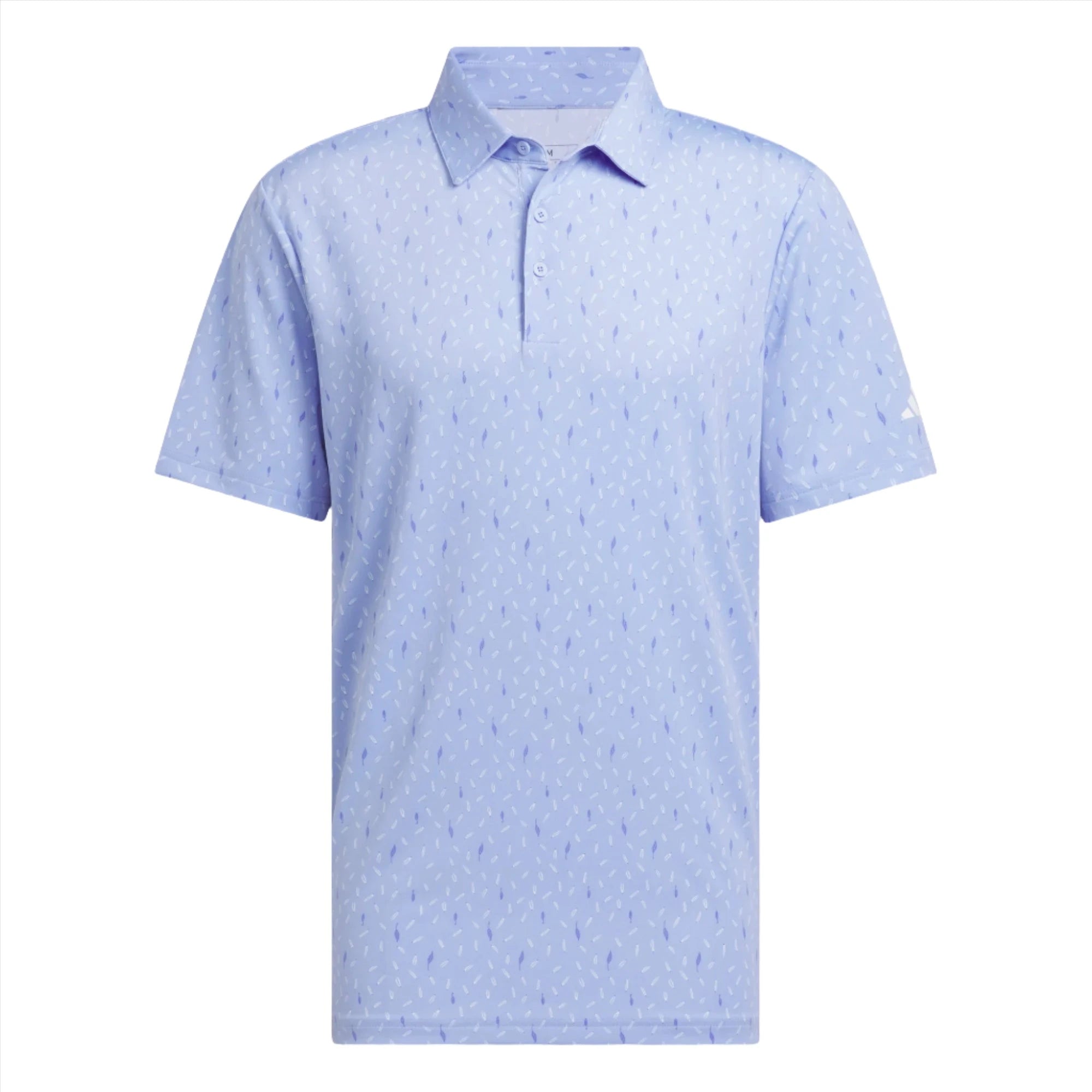 adidas Allover Print Golf Polo Shirt ADIDAS MENS POLOS adidas