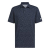 adidas Allover Print Golf Polo Shirt ADIDAS MENS POLOS adidas