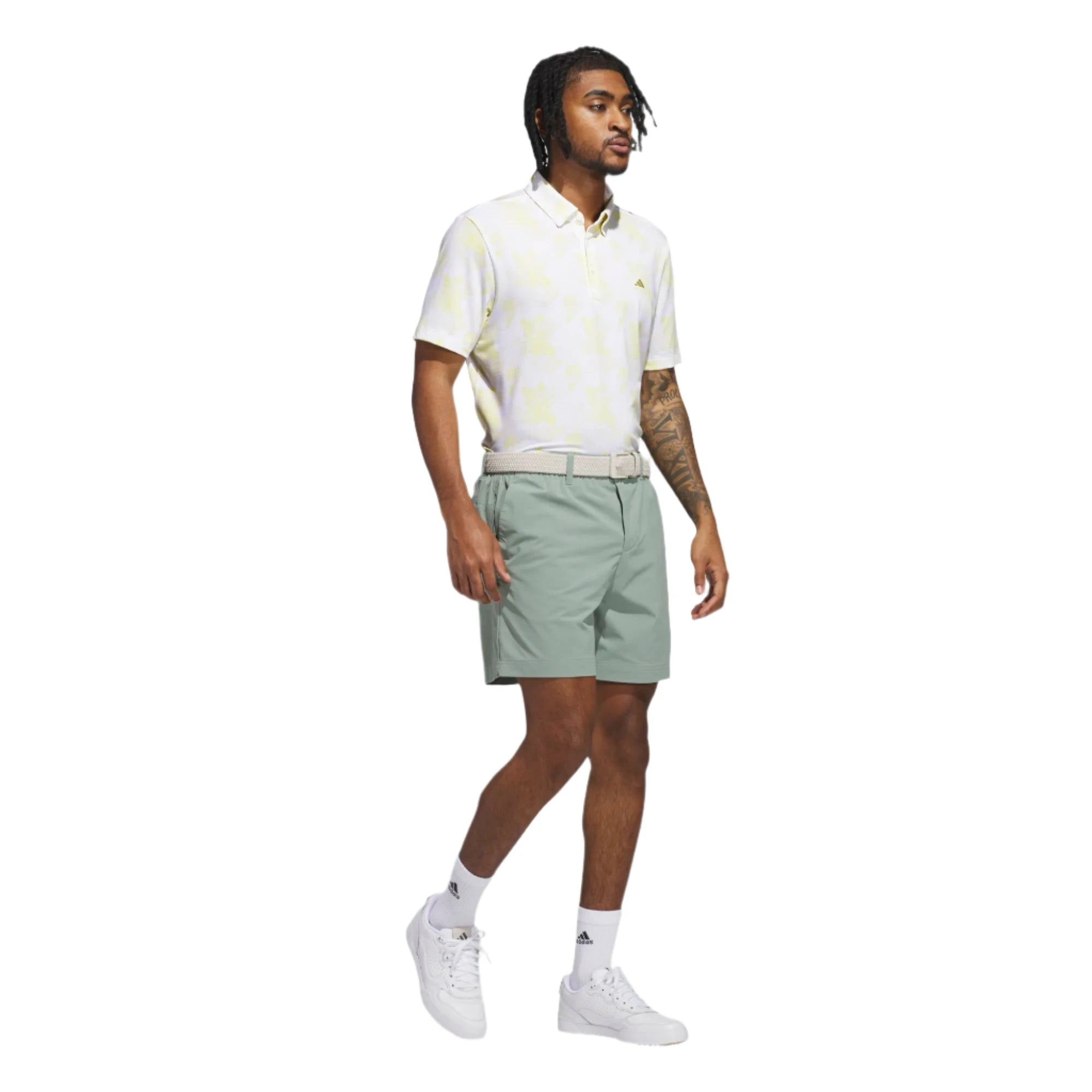 adidas Go-To Print Golf Polo Shirt ADIDAS MENS POLOS adidas