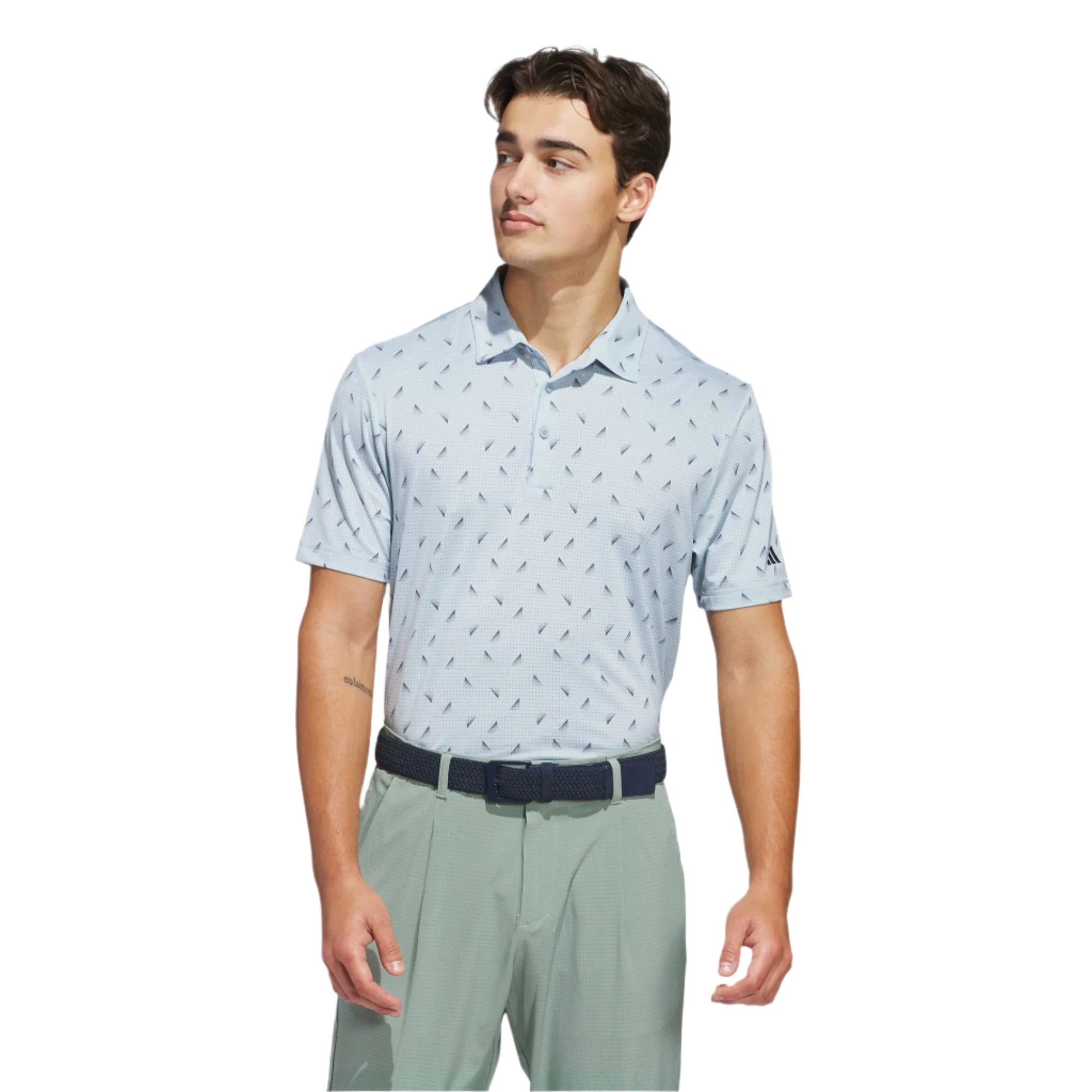 adidas Ultimate365 Printed Mesh Polo shirt ADIDAS MENS POLOS adidas