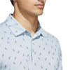 adidas Ultimate365 Printed Mesh Polo shirt ADIDAS MENS POLOS adidas