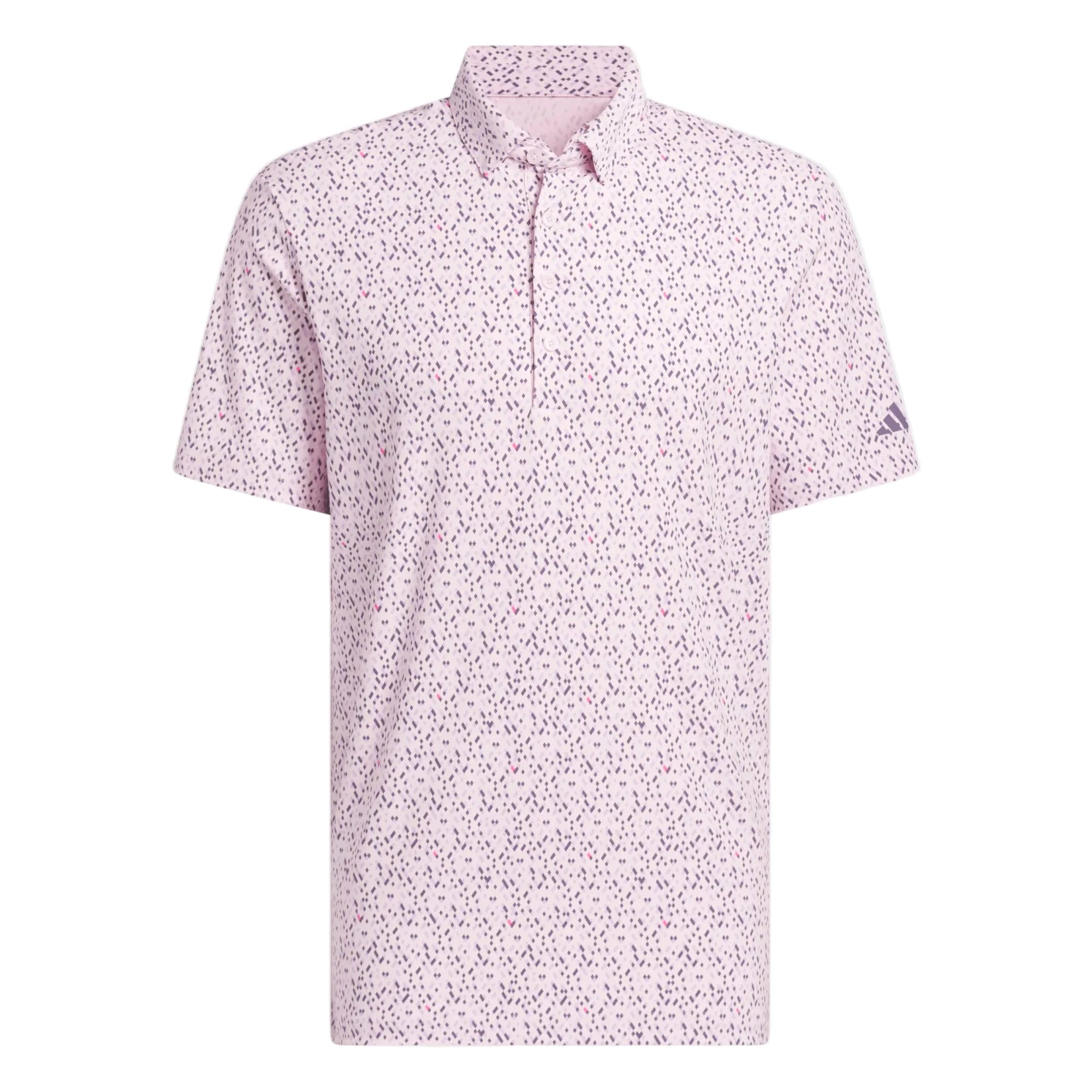 adidas Ultimate Micro Argyle Golf Polo Shirt ADIDAS MENS POLOS adidas