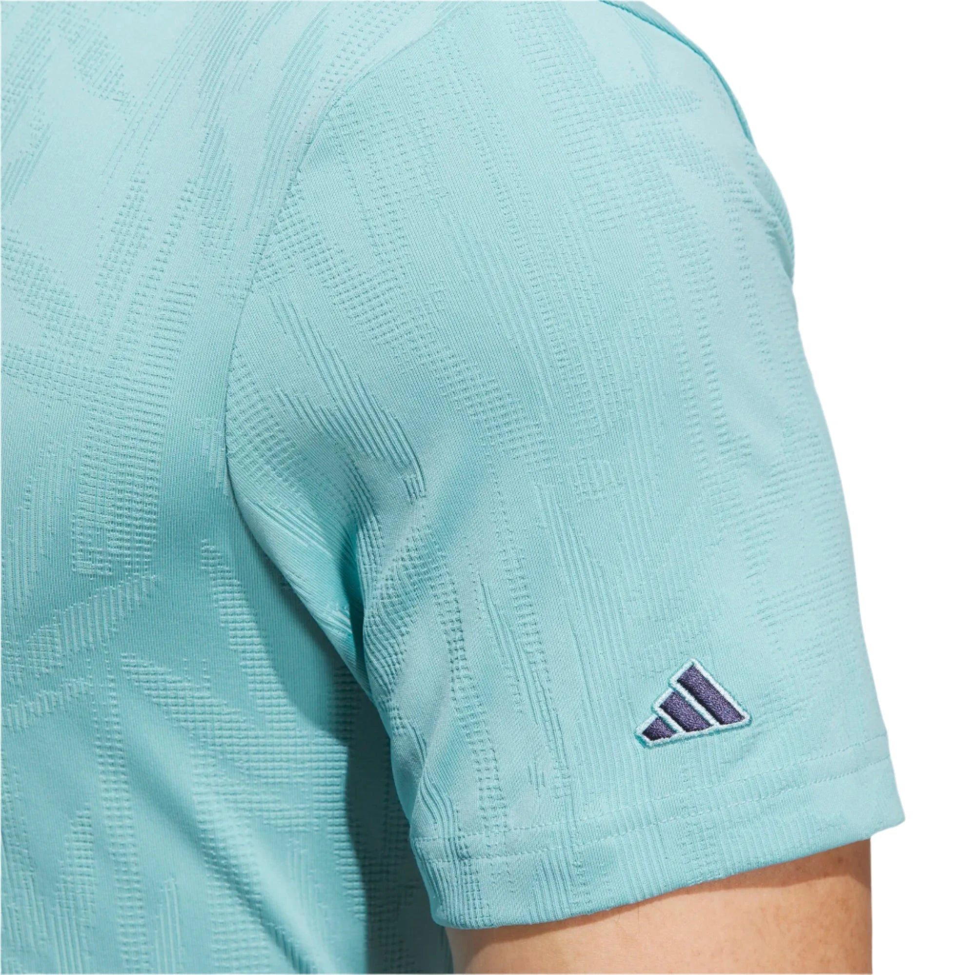 adidas Go-To Textured Golf Polo Shirt ADIDAS MENS POLOS adidas