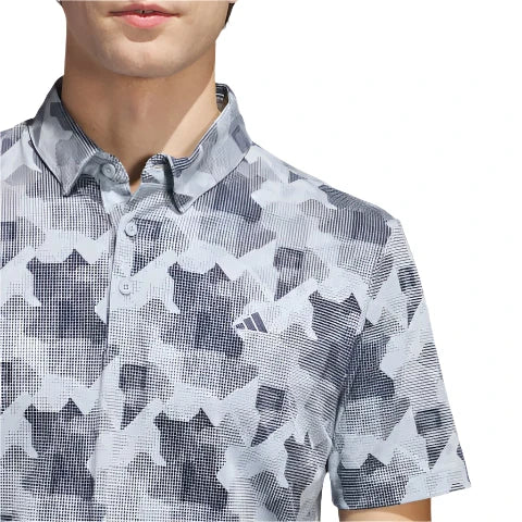 adidas Go-To Print Golf Polo Shirt ADIDAS MENS POLOS adidas