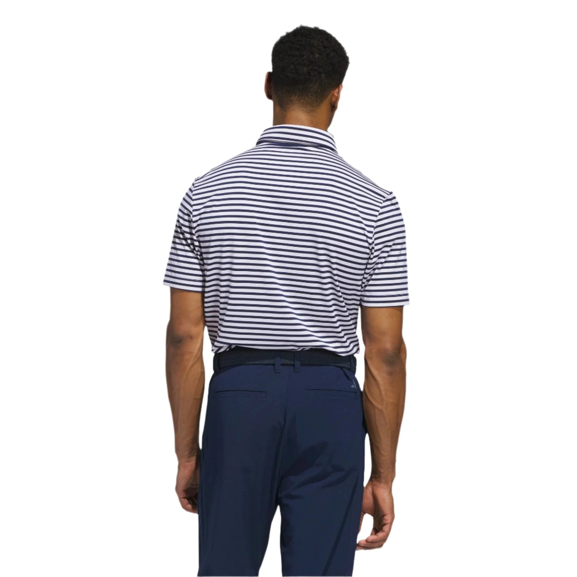 adidas Ultimate Stripe Golf Polo Shirt ADIDAS MENS POLOS adidas
