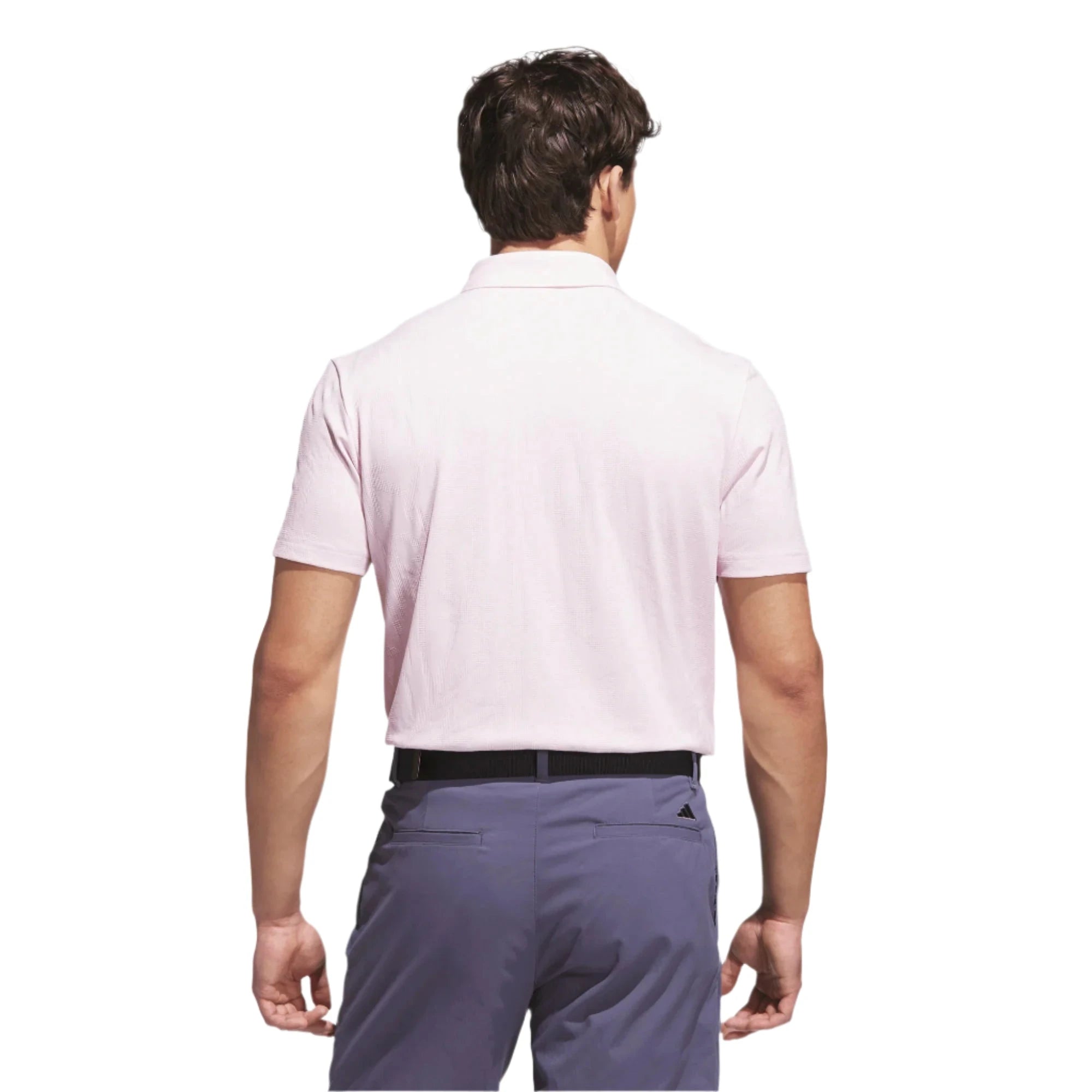 adidas Go-To Textured Golf Polo Shirt ADIDAS MENS POLOS adidas