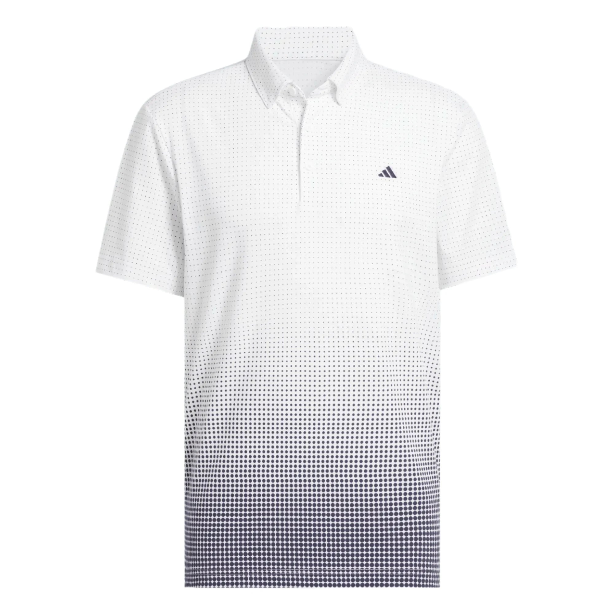 adidas Go-To Rise Print Golf Polo Shirt ADIDAS MENS POLOS adidas