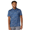 Penguin Botanical Jacquard Golf Polo Shirt PENGUIN POLO SHIRTS Penguin