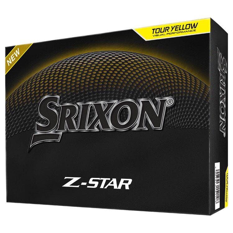 Srixon Z Star Yellow Golf Balls 12Pk SRIXON BALLS Srixon