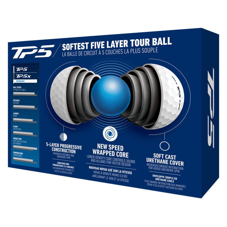TaylorMade TP5 Golf Balls 12Pk TAYLORMADE BALLS Taylormade