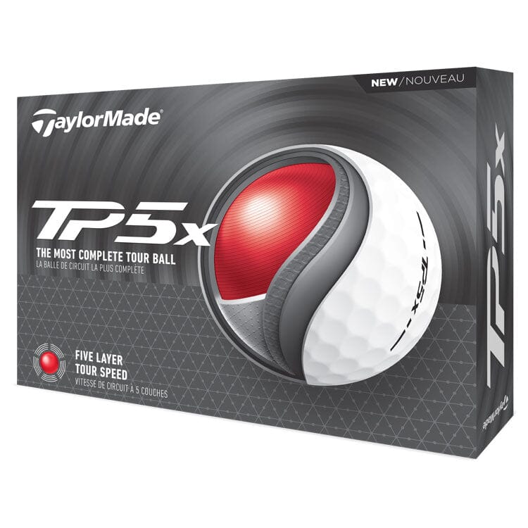 TaylorMade TP5x Golf Balls TAYLORMADE BALLS Taylormade