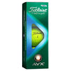 Titleist AVX Yellow Golf Balls 12Pk TITLEIST BALLS Titleist