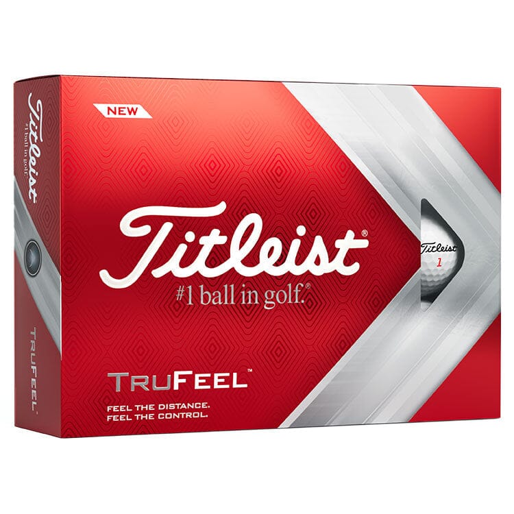 Titleist TruFeel White Golf Balls 12Pk TITLEIST BALLS Titleist