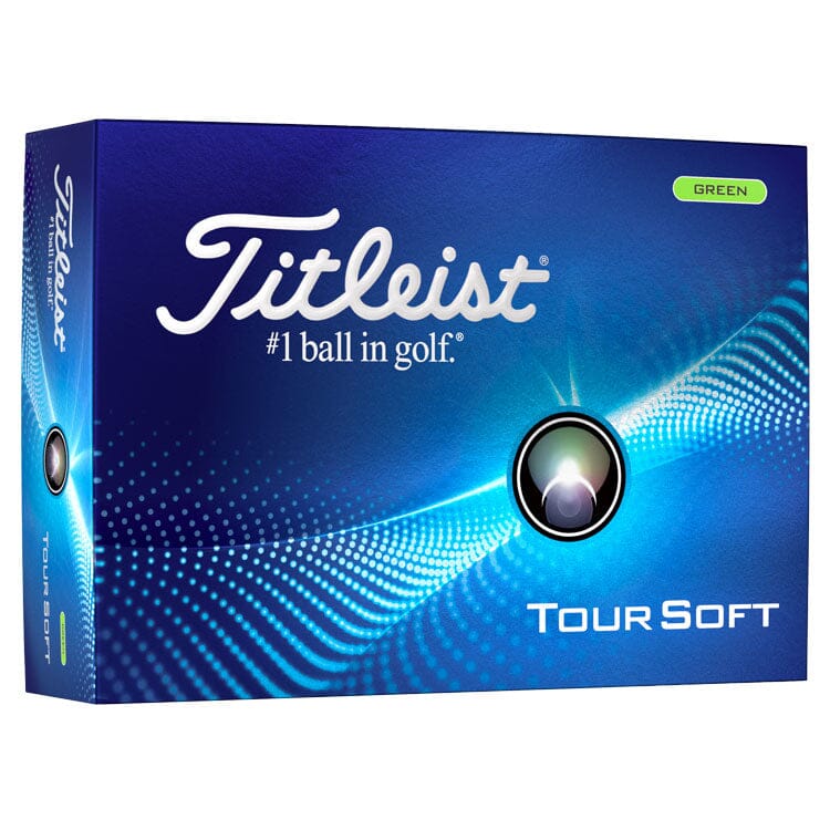 Titleist Tour Soft Green Golf Balls 12Pk TITLEIST BALLS Titleist