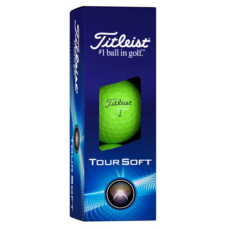 Titleist Tour Soft Green Golf Balls 12Pk TITLEIST BALLS Titleist