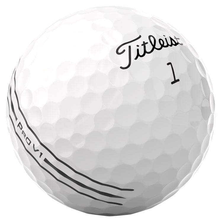 Titleist Pro V1 Enhanced Alignment White Golf Balls 12Pk TITLEIST BALLS Titleist