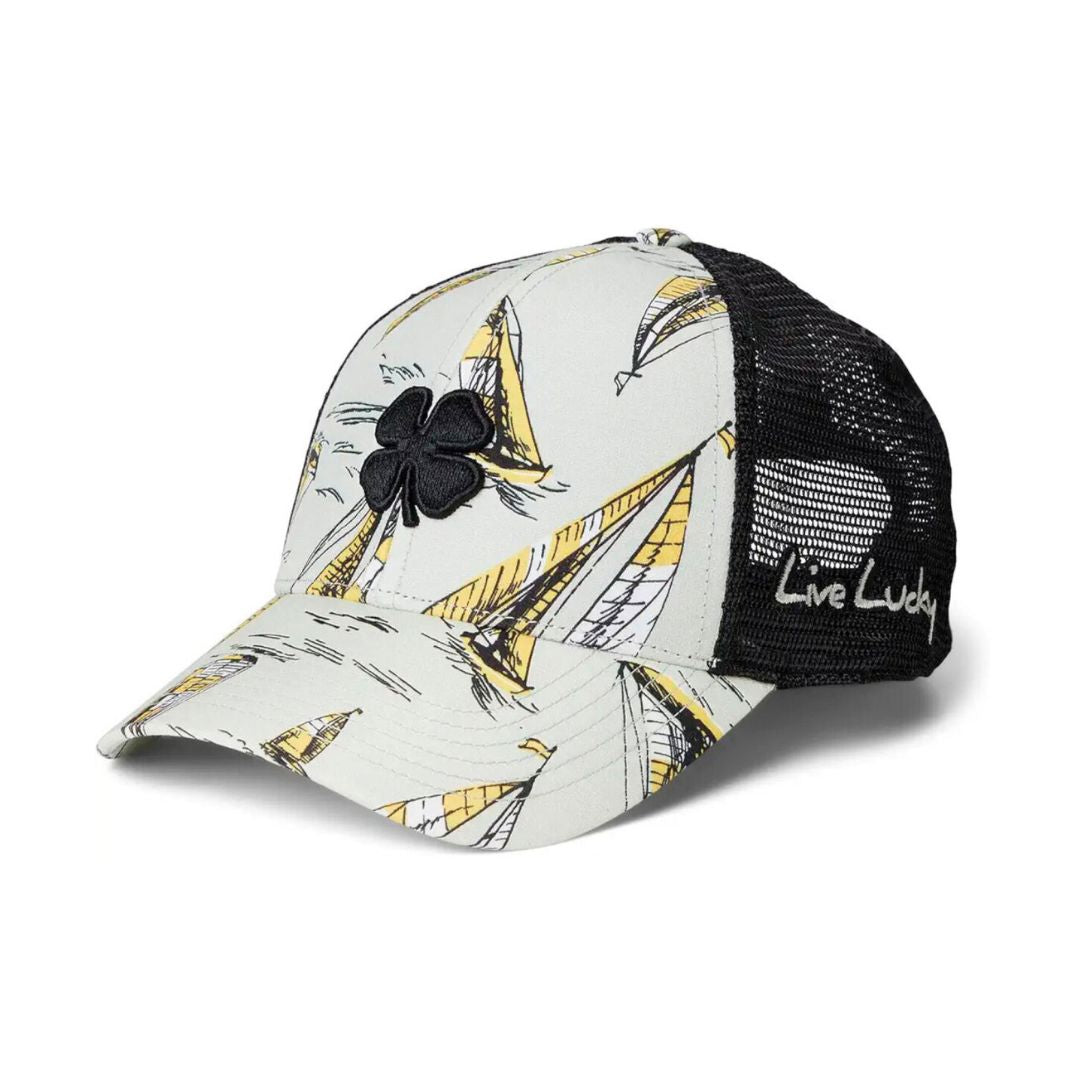 Black Clover Island Luck 28 Golf Cap BLACK CLOVER MENS HEADWEAR Black Clover