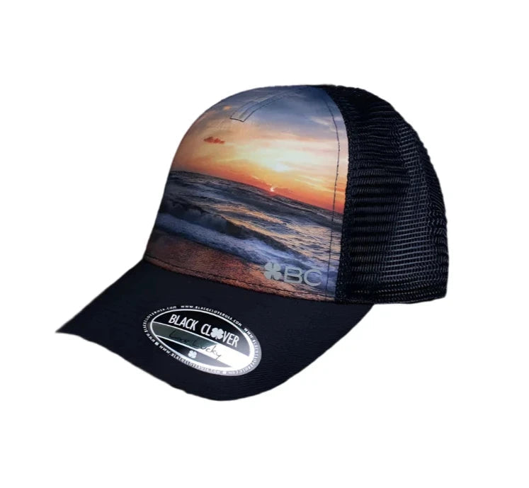 Black Clover Shoreline 6 Golf Cap BLACK CLOVER MENS HEADWEAR Black Clover