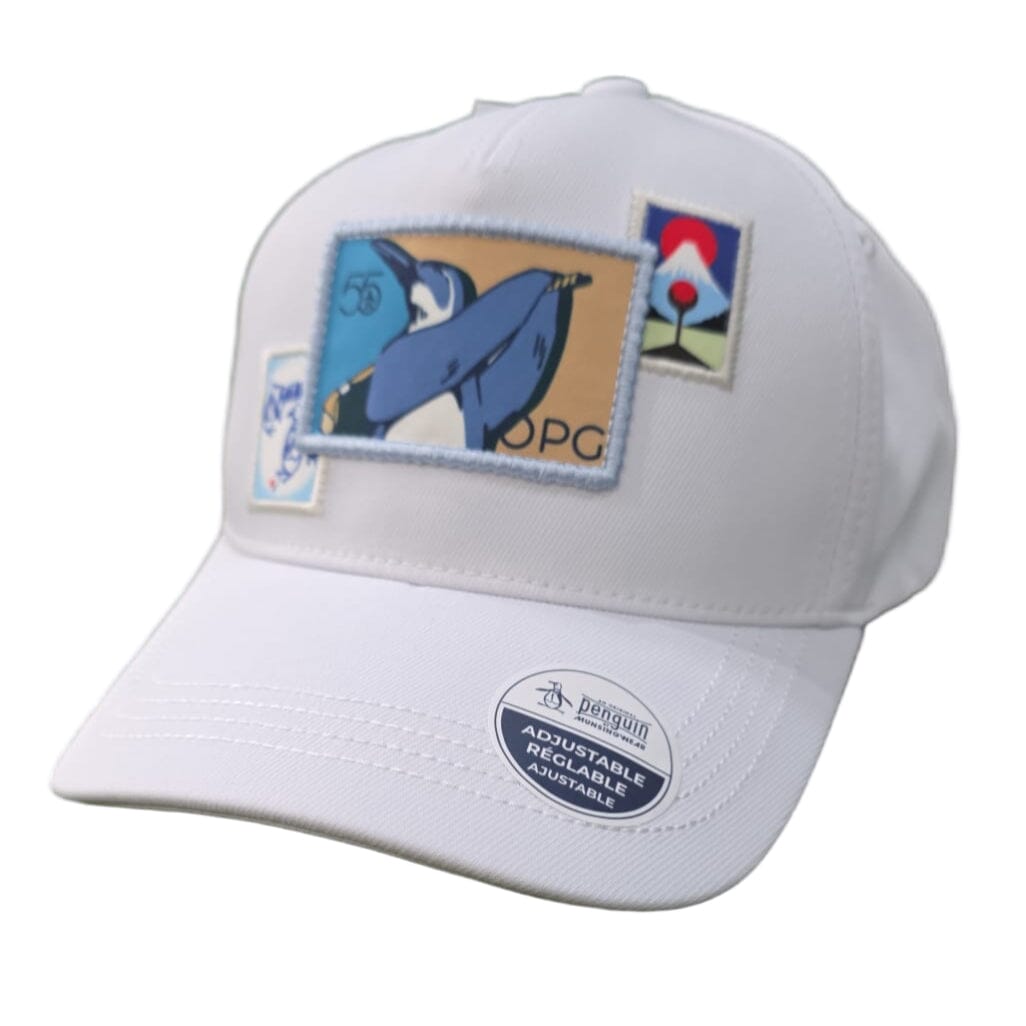 Penguin Embellished Traveler Patch Golf Cap PENGUIN HEADWEAR Penguin