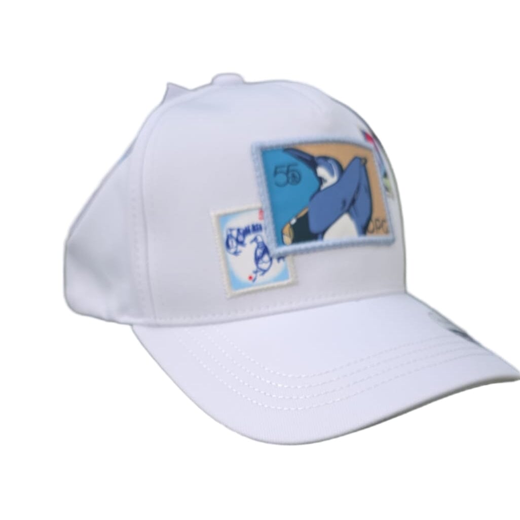 Penguin Embellished Traveler Patch Golf Cap PENGUIN HEADWEAR Penguin