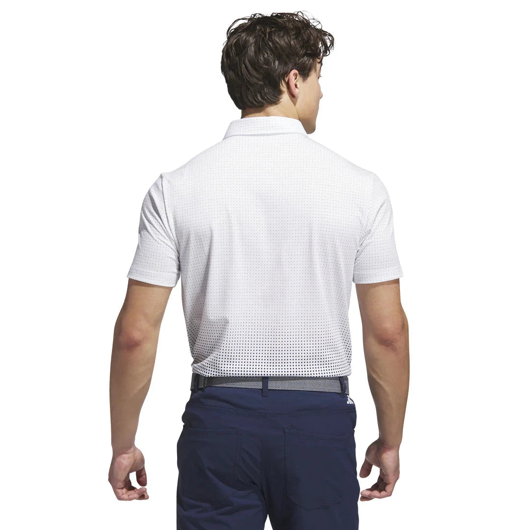 adidas Go-To Rise Print Golf Polo Shirt ADIDAS MENS POLOS adidas