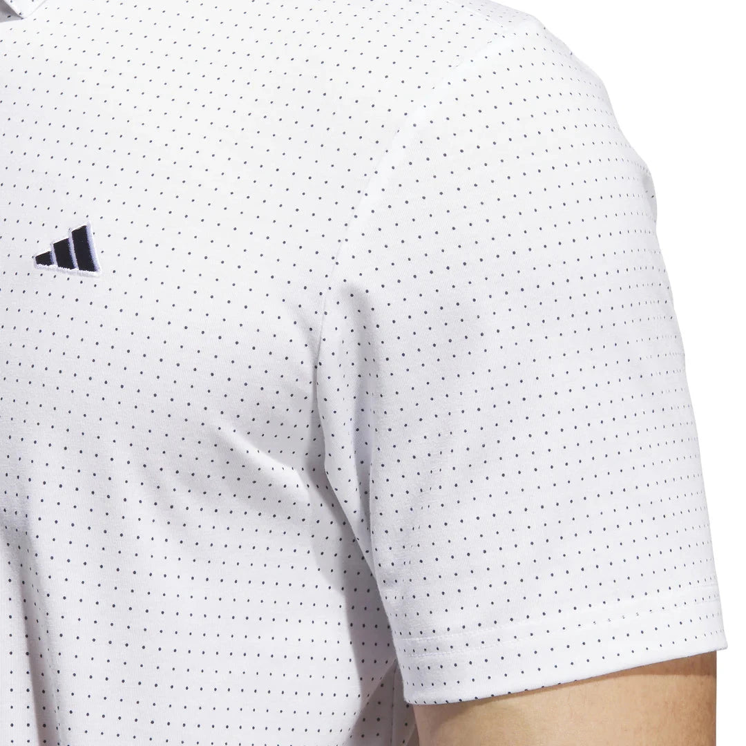 adidas Go-To Rise Print Golf Polo Shirt ADIDAS MENS POLOS adidas