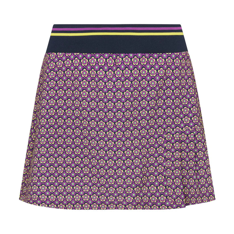 Penguin Eng Place Pleated Printed Golf Skort ***PRE-ORDER NOW*** PENGUIN LADIES SKORTS Penguin