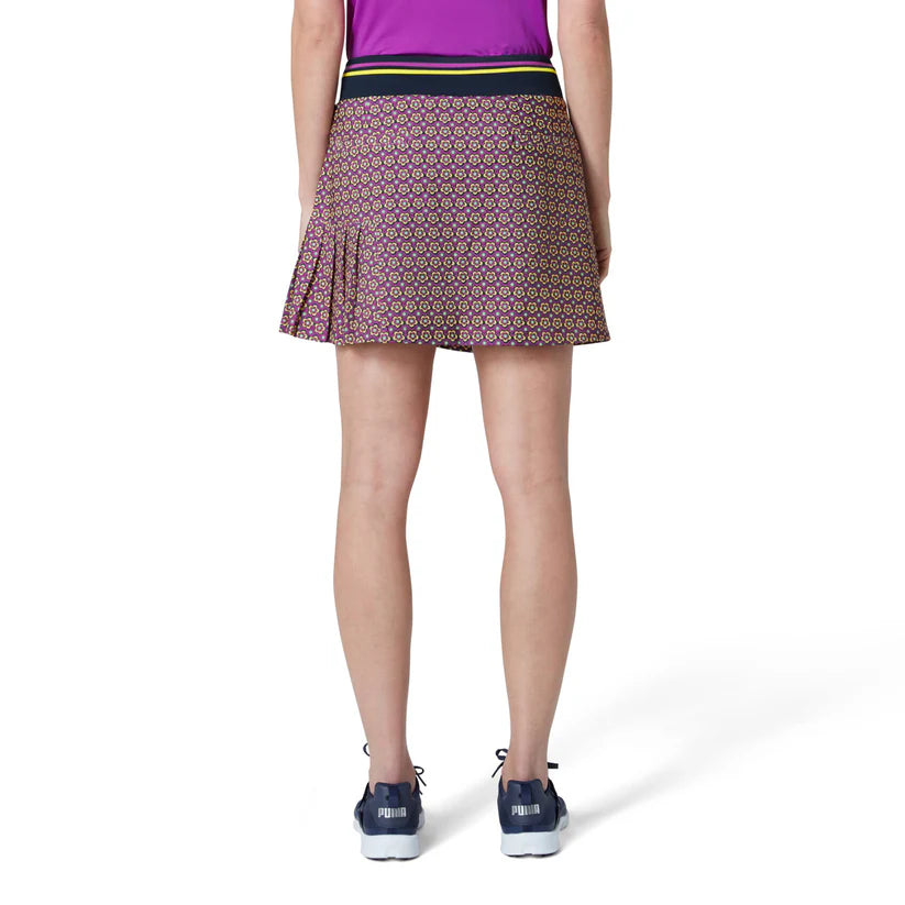Penguin Eng Place Pleated Printed Golf Skort ***PRE-ORDER NOW*** PENGUIN LADIES SKORTS Penguin