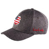 Black Clover USA Flag Heather Golf Cap BLACK CLOVER MENS HEADWEAR Black Clover