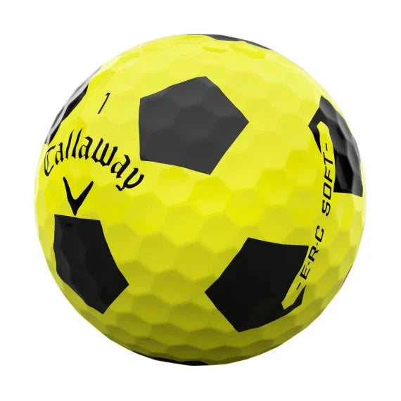 Callaway ERC Soft Truvis Yellow Golf Balls 12Pk CALLAWAY BALLS Callaway