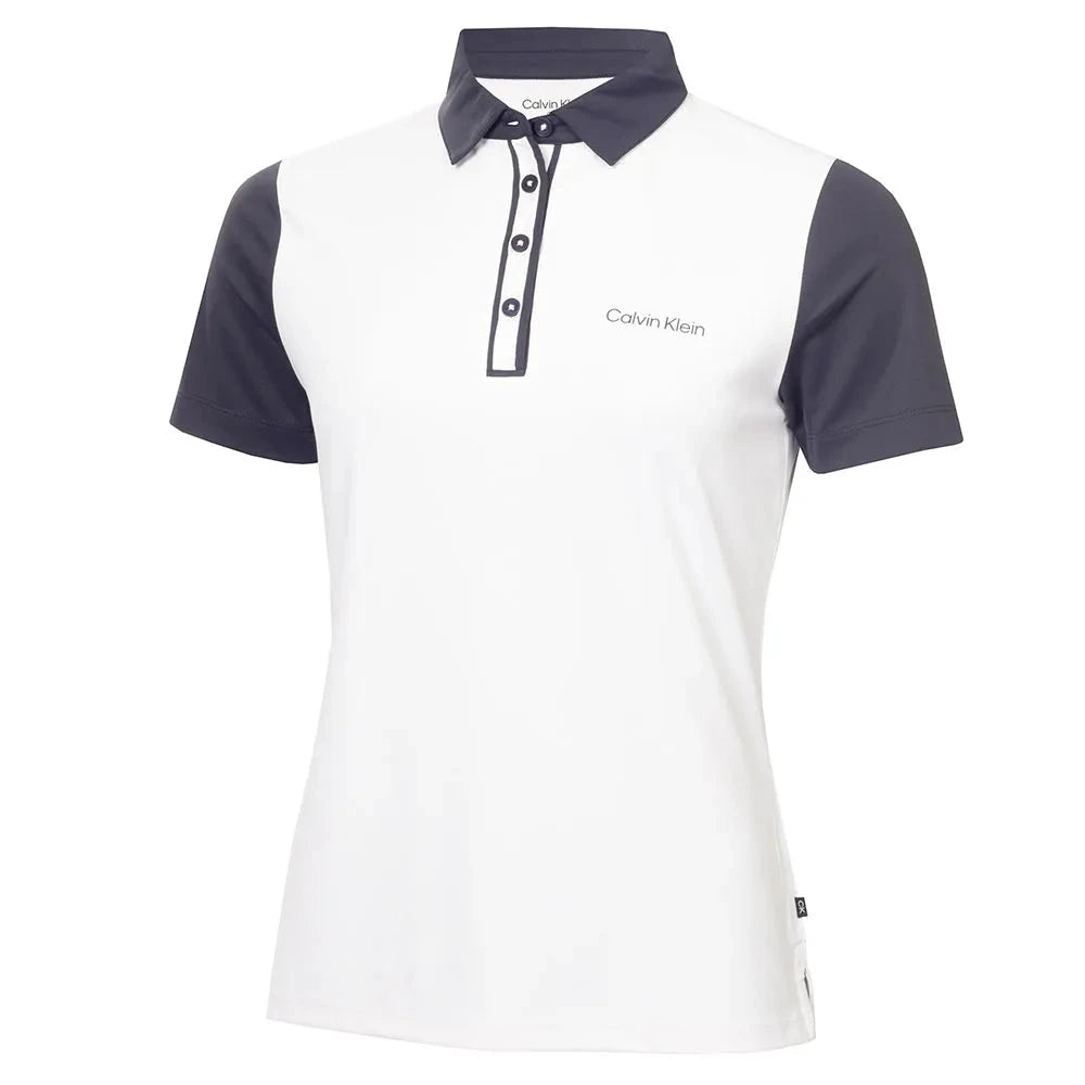 Calvin Klein Leigh Golf Polo Shirt CK LADIES POLOS Calvin Klein