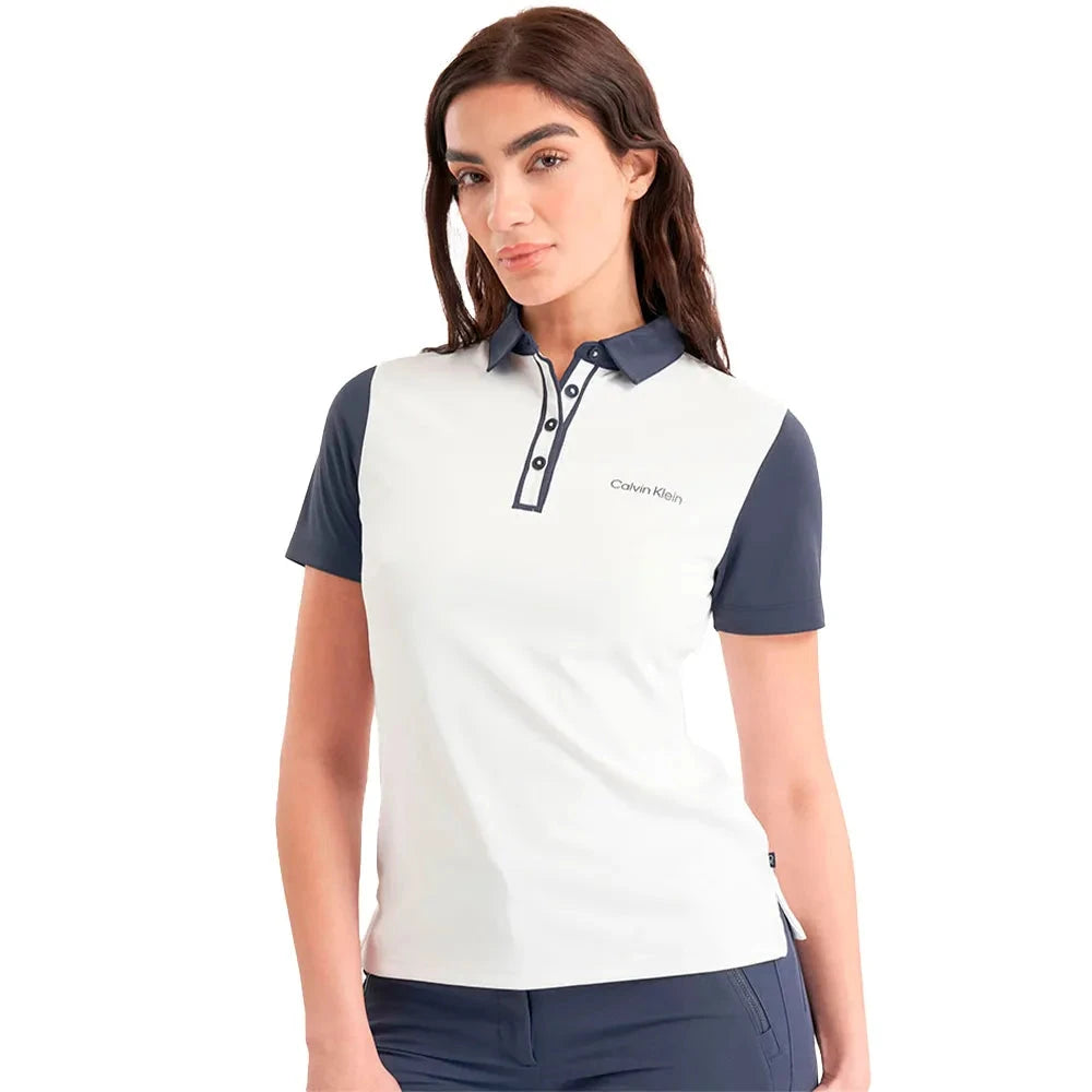 Calvin Klein Leigh Golf Polo Shirt CK LADIES POLOS Calvin Klein