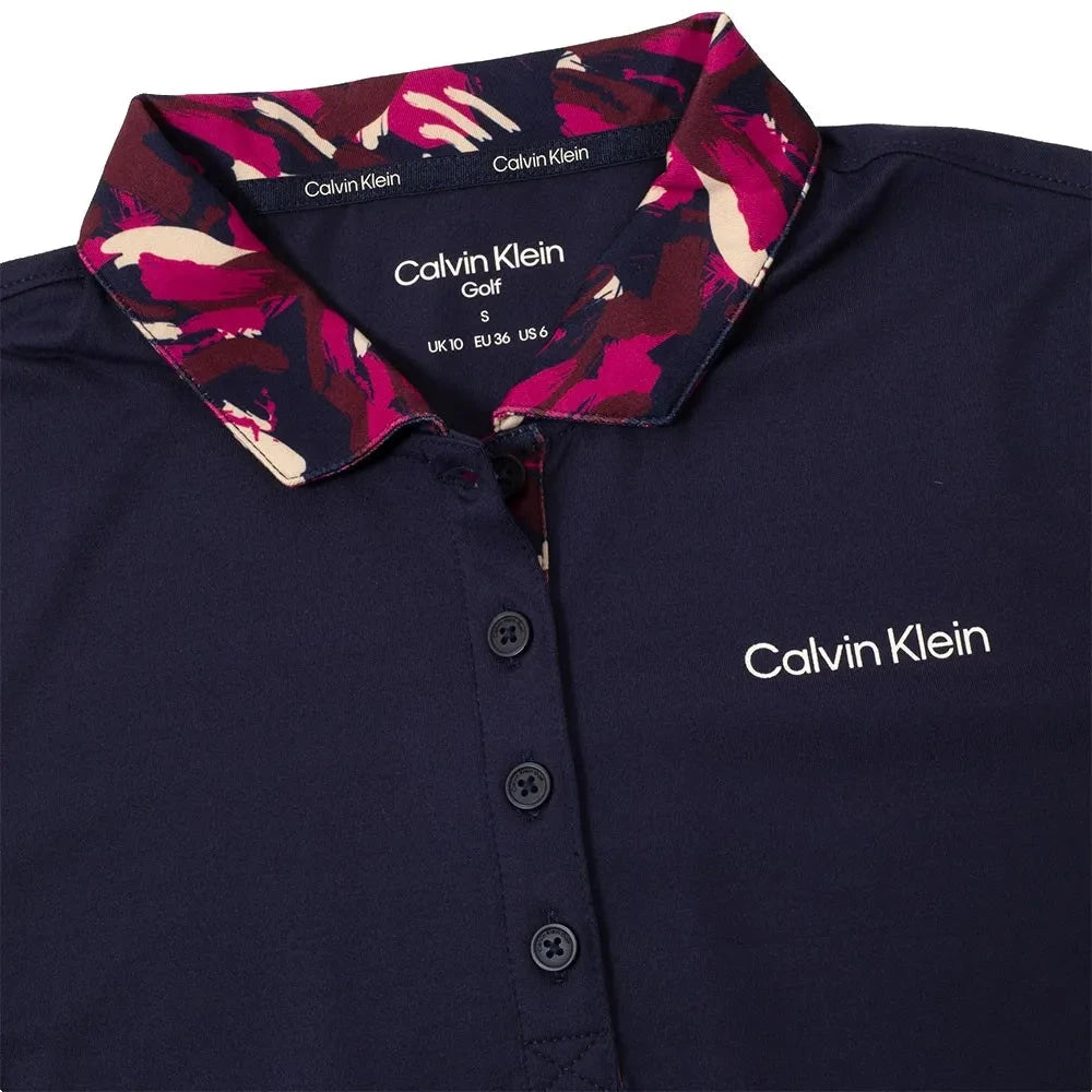 Calvin Klein Vesey Golf Polo Shirt CK LADIES POLOS Calvin Klein