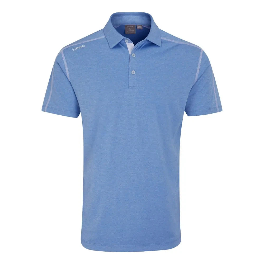 Ping Fynn Heathered Golf Polo Shirt PING MENS POLOS Ping