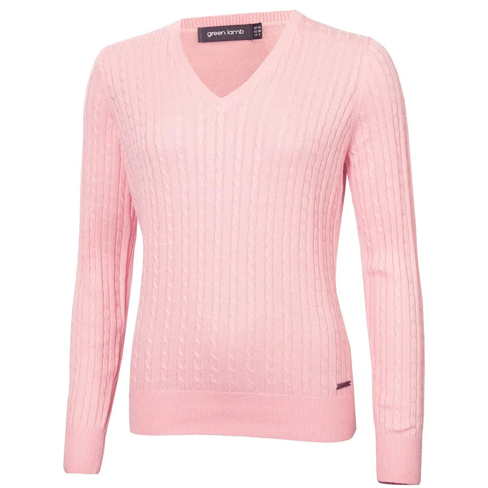Green Lamb Cable Golf Sweater GREEN LAMB SWEATERS Green Lamb